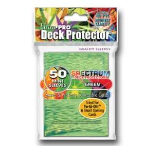 Ultra Pro Mini Deck Protector Box of 15 packs Spectrum Green  