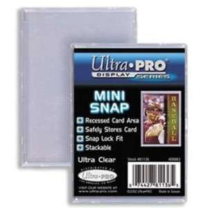 Ultra Pro Mini Snap Card Holder (Quantity of 100)  Sports 