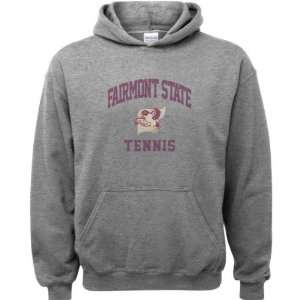 Fairmont State Fighting Falcons Sport Grey Youth Varsity Washed Tennis 