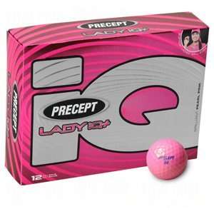Precept Lady iQ Plus Series Golf Balls Pearl Pink  Sports 