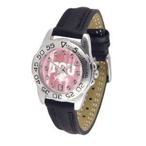 Texas Christian Horned Frogs NCAA Mother of Pearl Sport Ladies Watch 