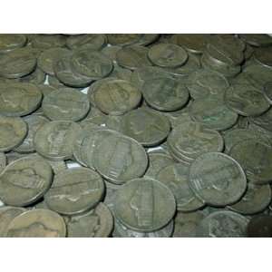    One Roll of 40 Silver War Nickels, 1942 11945 