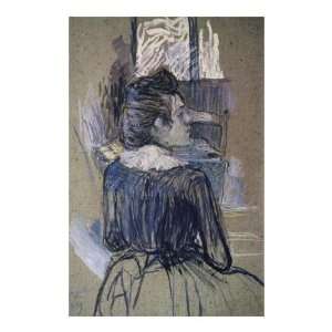  Henri de Toulouse Lautrec   Woman At The Widow Giclee