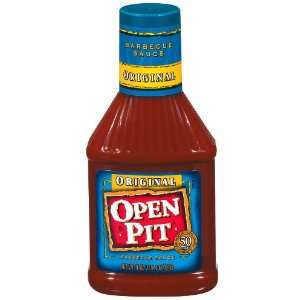 Open Pit Barbecue Sauce, Original, 18 oz (Pack of 12)  