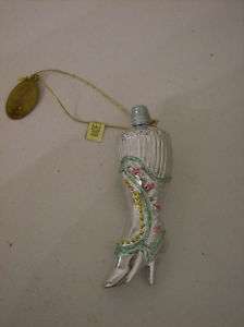 Katherines Collection Silver Shoe Lightbulb Ornament  