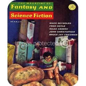  Fantasy and Science Fiction Vintage Cover Art MOUSE PAD 