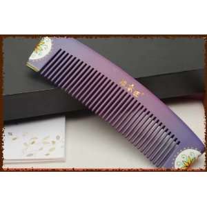  Tans Wood Comb Gift Set Lacquer Boxwood Purple Dream 