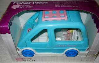 Fisher Price Loving Family Mini Van Age 3+ Doors & Hatch Open Seat 
