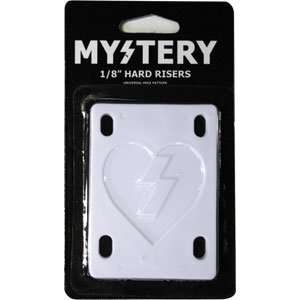    Mystery 1/8 Risers   White   Single Set