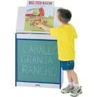 rainbow accents Big Book Easel Chalkboard Orange
