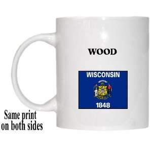  US State Flag   WOOD, Wisconsin (WI) Mug 