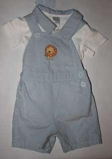 NWT Gymboree BRAND NEW BABY Lion Shortalls & Onesie Outfit   Choose 