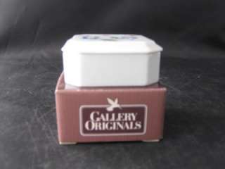 Avon Gallery Originals Botanical Stamp Holder Trinket  