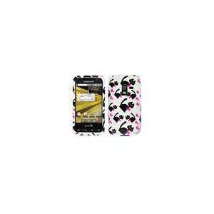Samsung Conquer 4G D600 Cat Bow Tie Cell Phone Snap on Cover Faceplate 