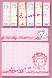Charmmy Kitty Memo Note Pads Sticky / Post it Japan  