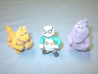 Wendys 1987 Teddy Ruxpin Characters 3 different  