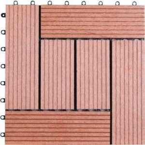   N4 OT02SA1 Six Piece Composite Bamboo Deck Tile