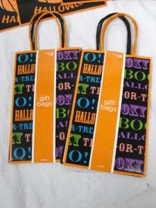 NEW Target Halloween Gift Treat Bags w/ tissue  