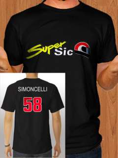 Marco Simoncelli RIP Memorial Tribute Super Sic 58 Moto GP Italy T 