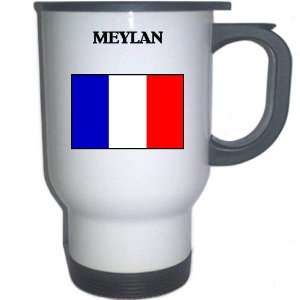  France   MEYLAN White Stainless Steel Mug Everything 