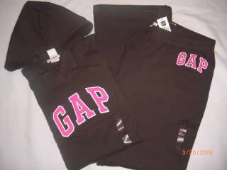 NWT Womens Gap Brown Sweatshirt & Sweatpants XXL XL  