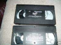 WALT DISNEYS CLASSIC BEAUTY&THE BEAST/BARBIE VHS TAPES  
