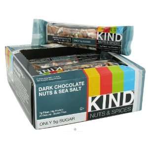 Kind Bar   Nut and Spice Bar Dark Chocolate Nuts and Sea Salt   1.4 oz 