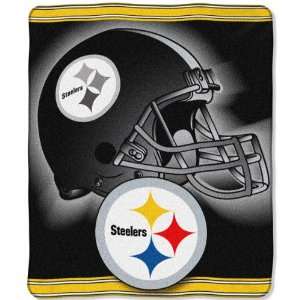  Pittsburgh Steelers 50x60 Tonal Raschel Throw Sports 
