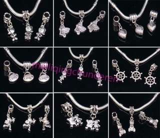 New Tibetan silver charms fit bracelets Wholesale 90pcs  