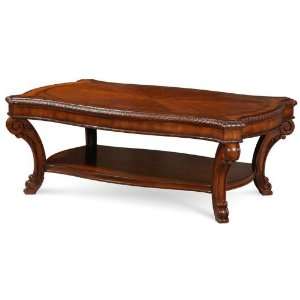  Old World Rectangular Cocktail Table
