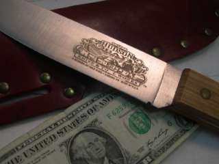 HUDSON BAY KNIFE & TOOL WORKS KNIFE WITH SHEATH  