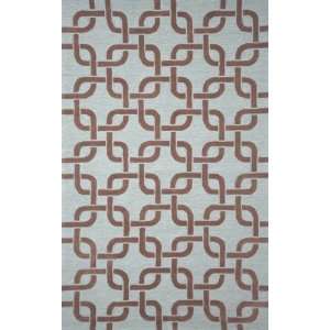  Spello Chains Driftwood Outdoor Patio Furniture Rug 83 X 