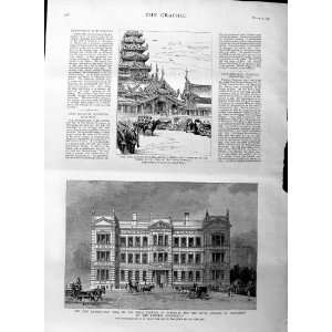  1886 Lord Dufferin Burma Mandalay College Surgeons