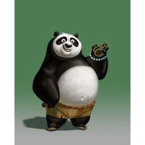 Po   Character Pose Kung Fu Panda DreamWorks Animation Fine Art Giclee 