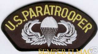 US ARMY PARATROOPER PATCH PARACHUTE AIRBORNE JUMP WING  