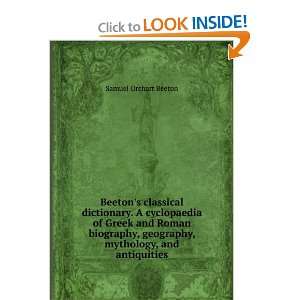 classical dictionary. A cyclopaedia of Greek and Roman biography 