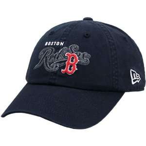   New Era Boston Red Sox Navy Blue Stitch Screen Hat