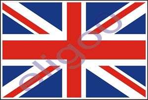 BRITISH FLAG VINYL STICKER DECAL UK UNION JACK BRITAIN  