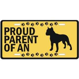   STAFFORDSHIRE TERRIER  LICENSE PLATE SIGN DOG