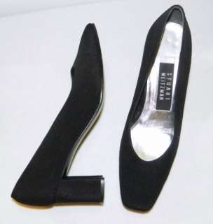 STUART WEITZMAN Classic Black Pumps Heels Shoes 6 M  