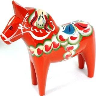  Plush Swedish Dala Horse (Red) Toys & Games