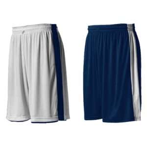  A4 Youth Reversible Moisture Management Short NAVY/WHITE 