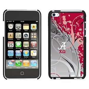   Chi Omega Swirl on iPod Touch 4 Gumdrop Air Shell Case Electronics