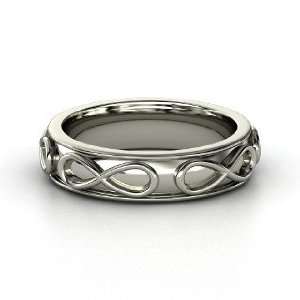  Infinity Band, Palladium Ring Jewelry