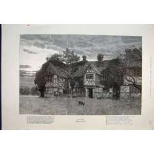  Ruined Cottage Sheep Grazing Quinton 1888 Fine Art