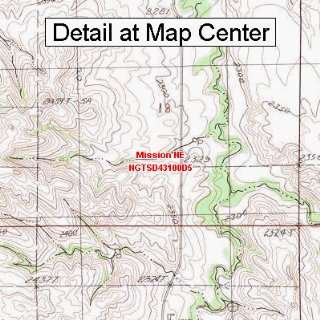   Map   Mission NE, South Dakota (Folded/Waterproof)
