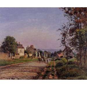   Outskirts of Louveciennes Camille Pissarro Hand Painted Toys & Games