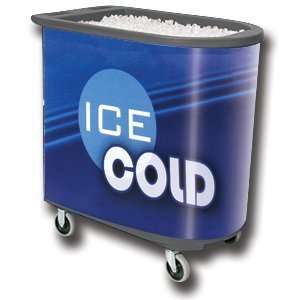  Insulated Ice Bin / Beverage Cooler / Merchandiser with Cas Home