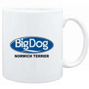  Mug White  BIG DOG  Norwich Terrier  Dogs Sports 