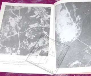 ARMY MAP AERIAL PHOTOGRAPHS BOOKLET FT BENNING GA 1966  